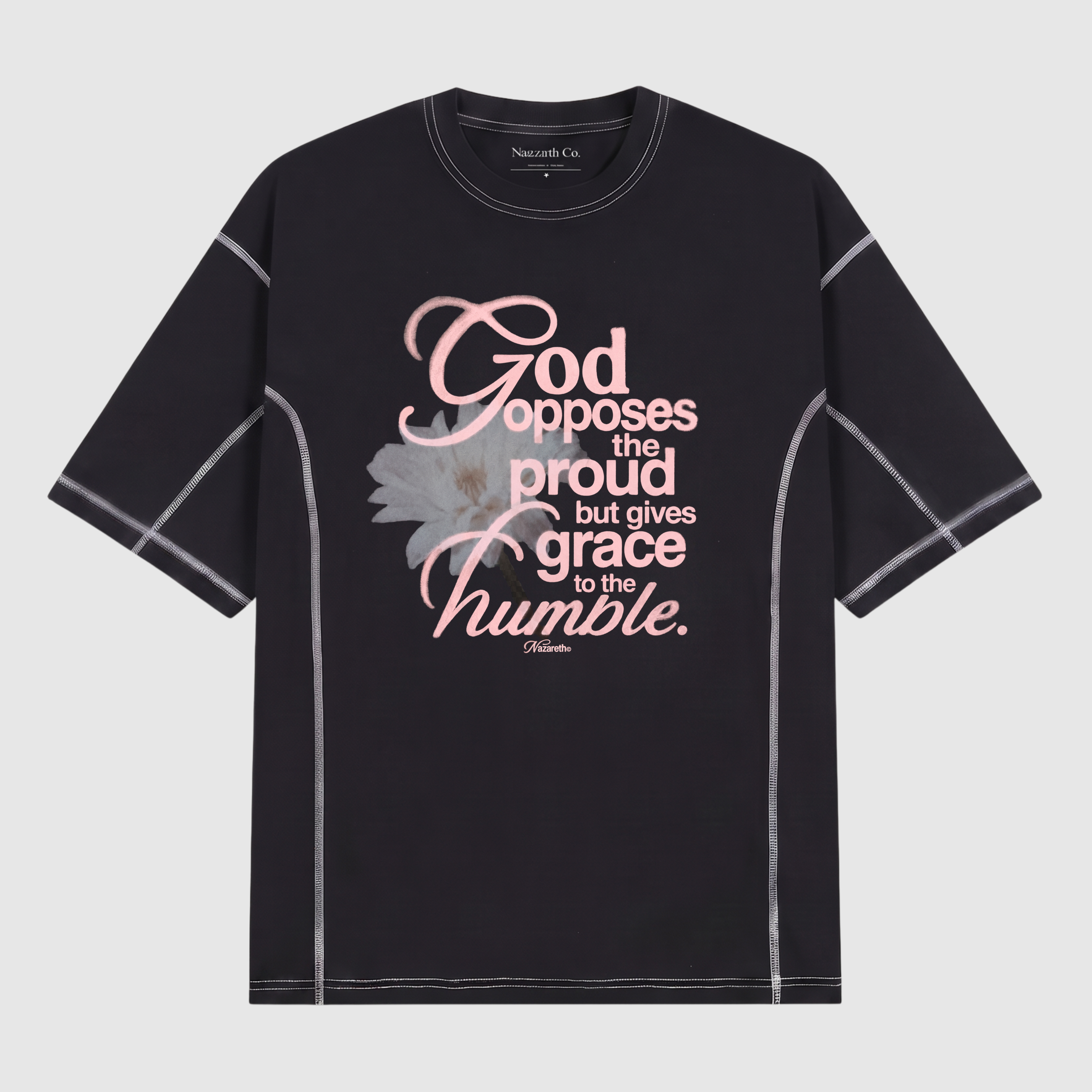 God Opposes the Proud Tee – Black Edition