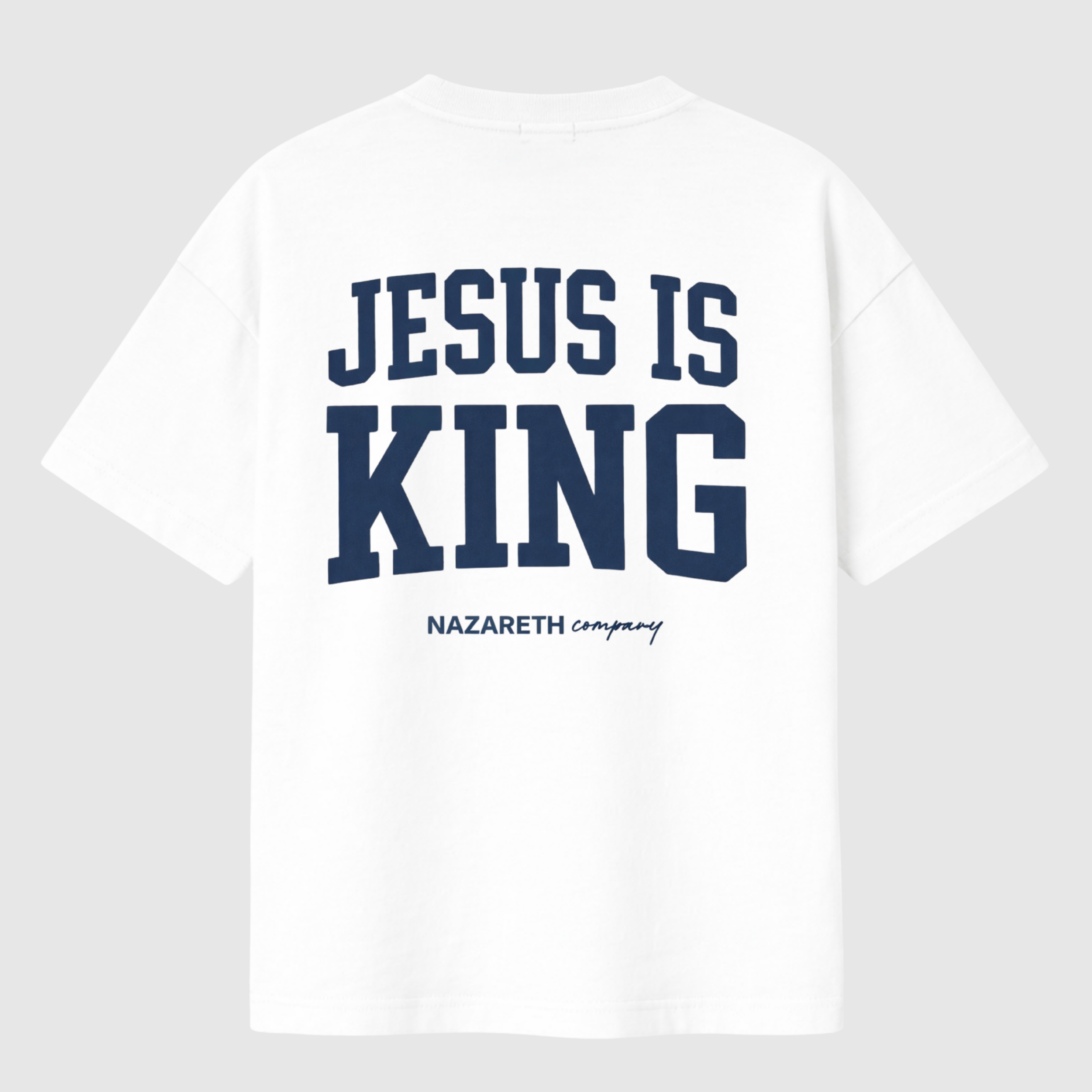 JESUS IS KING T-SHIRT – WHITE