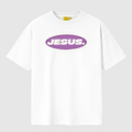 JESUS LOGO T-SHIRT – WHITE