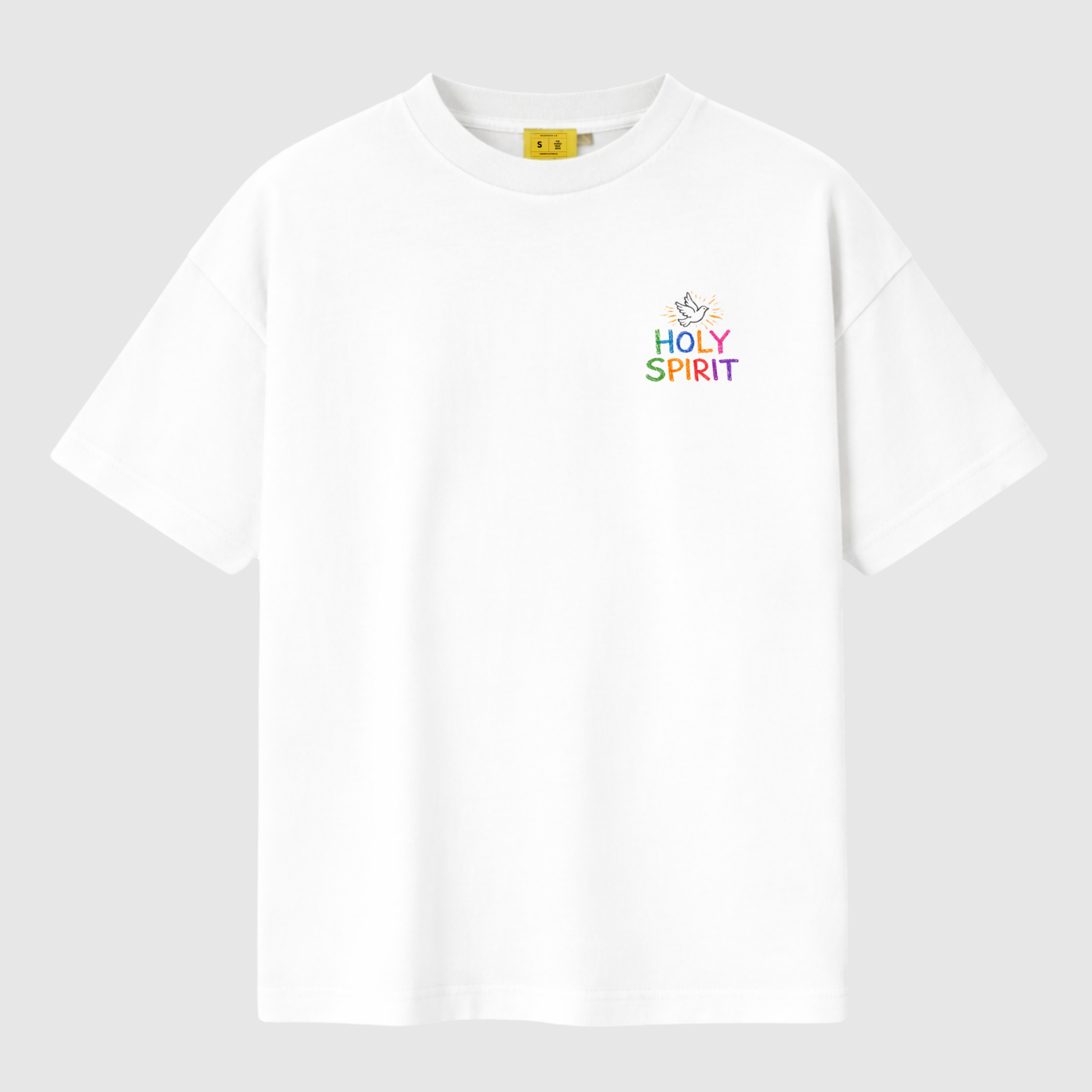 HOLY SPIRIT DOVE T-SHIRT – WHITE