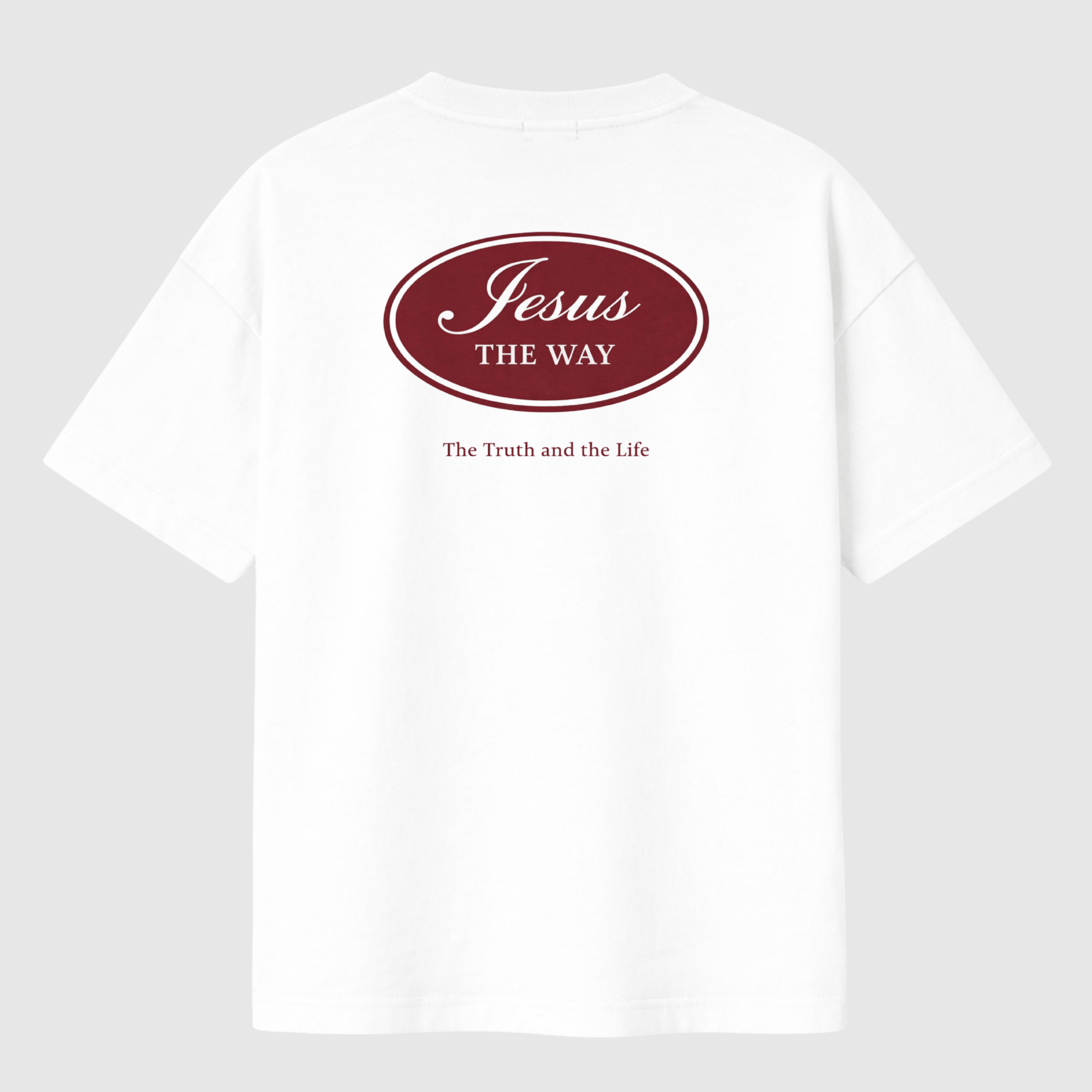 JESUS THE WAY T-SHIRT – WHITE