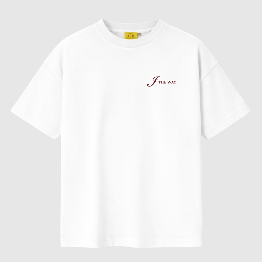 JESUS THE WAY T-SHIRT – WHITE