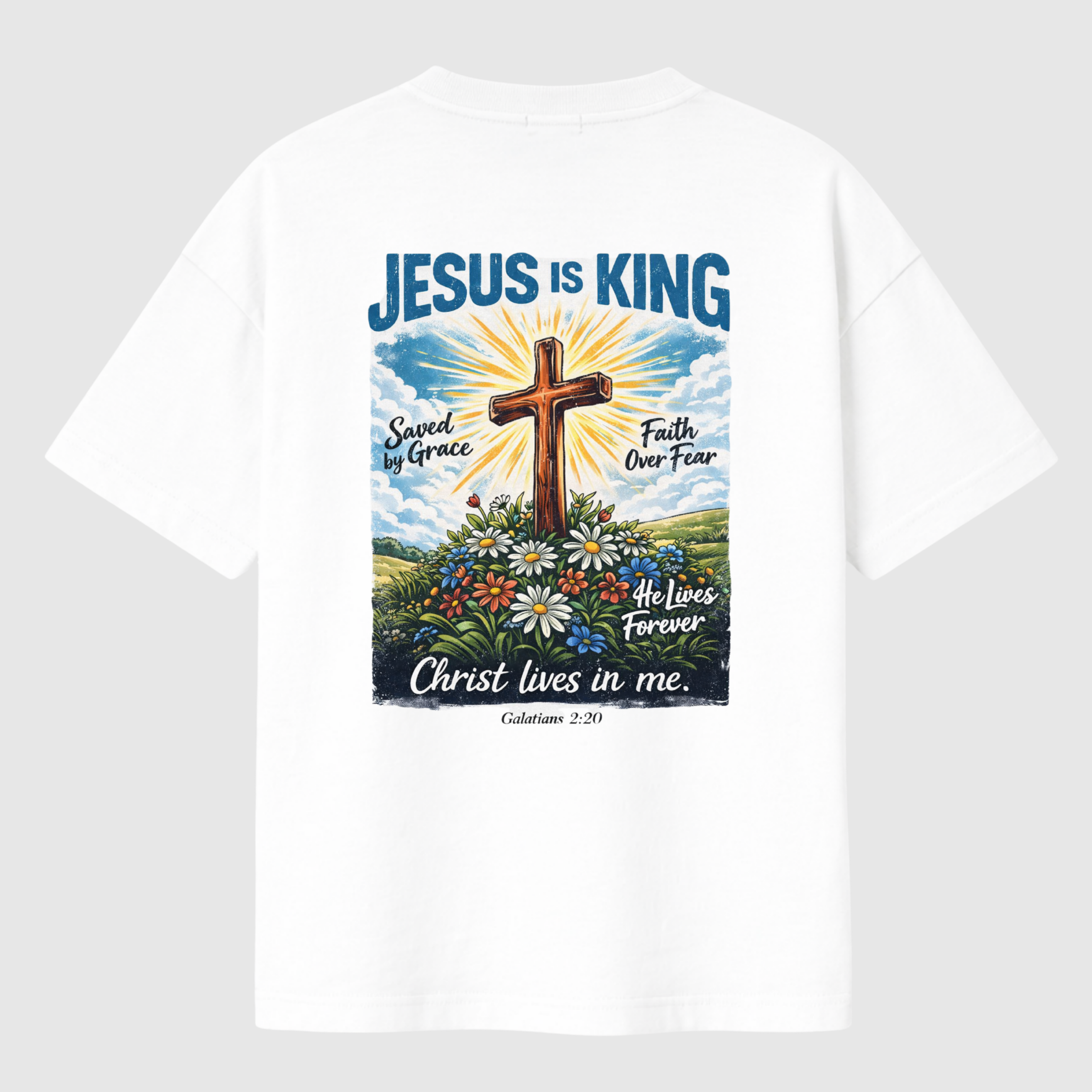 JESUS THE WAY T-SHIRT – WHITE