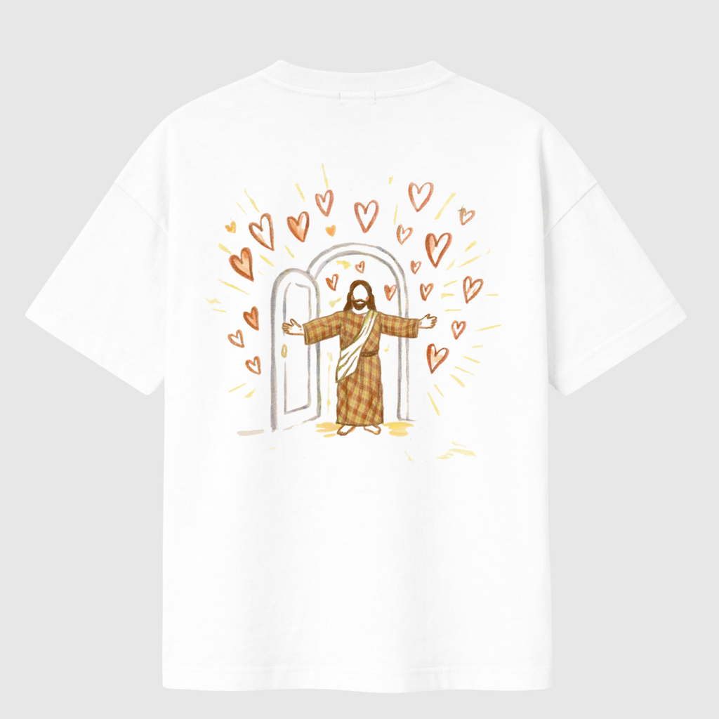JESUS OF NAZARETH T-SHIRT – WHITE