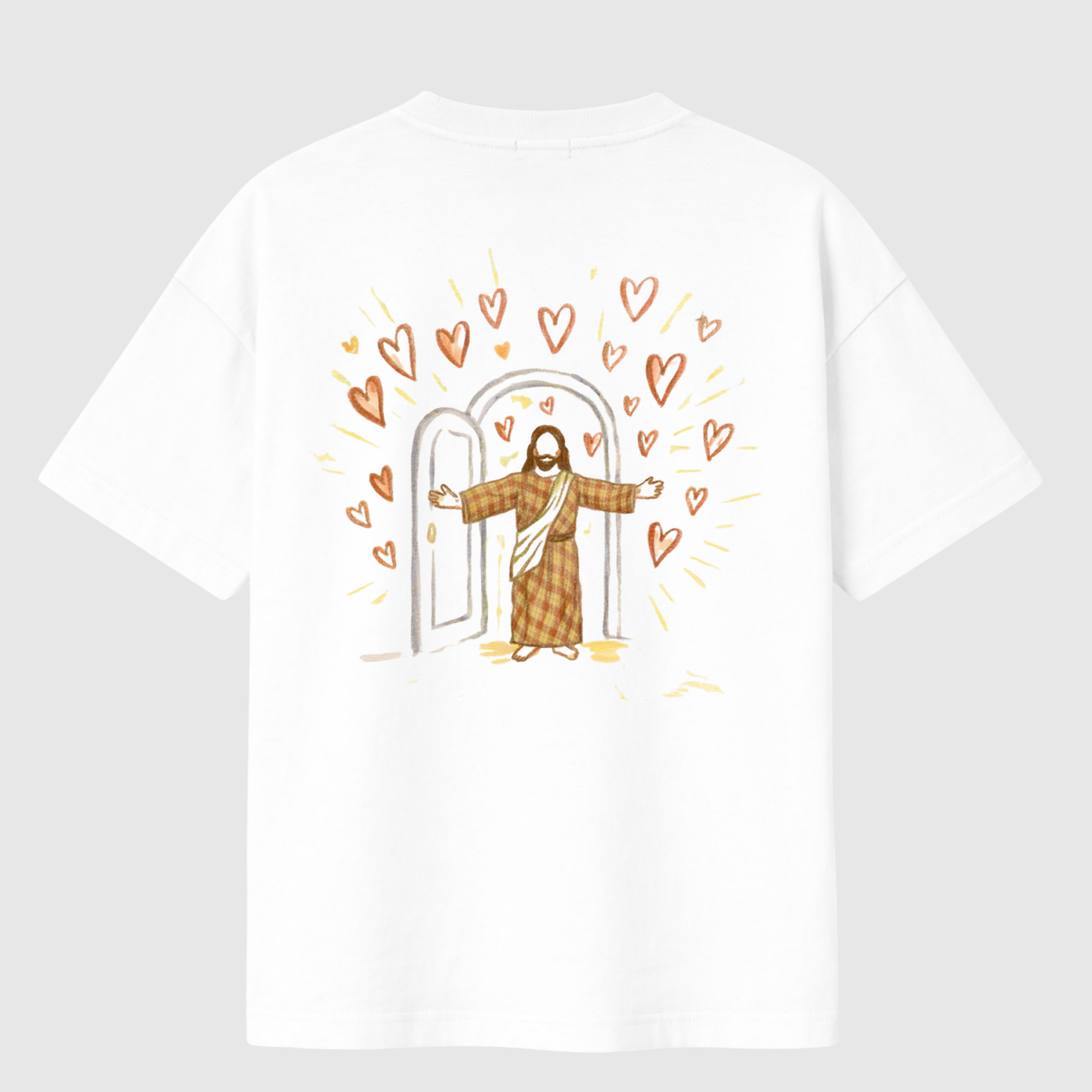 JESUS OF NAZARETH T-SHIRT – WHITE