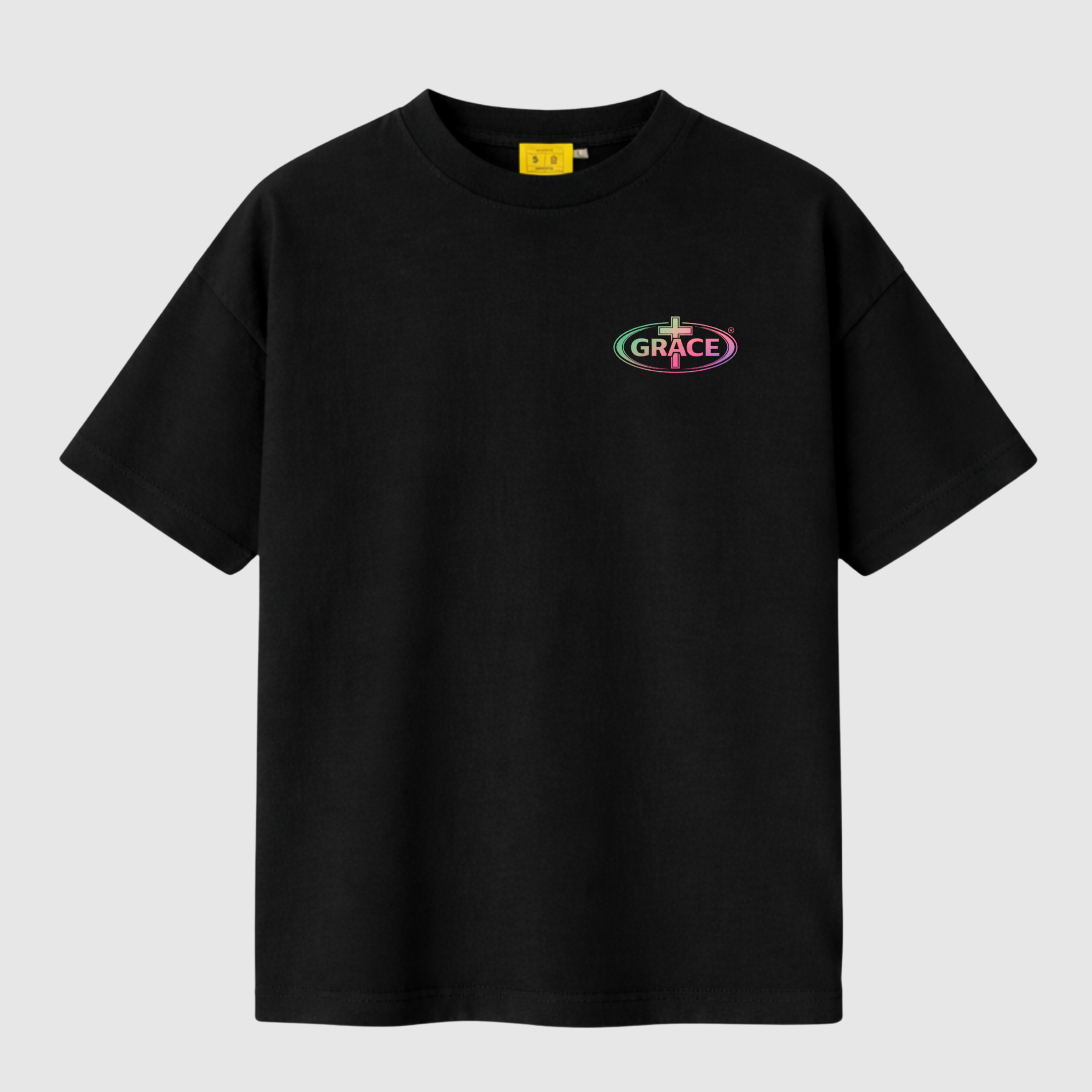 REDEEMED – Saved by Grace Tee (Black)
