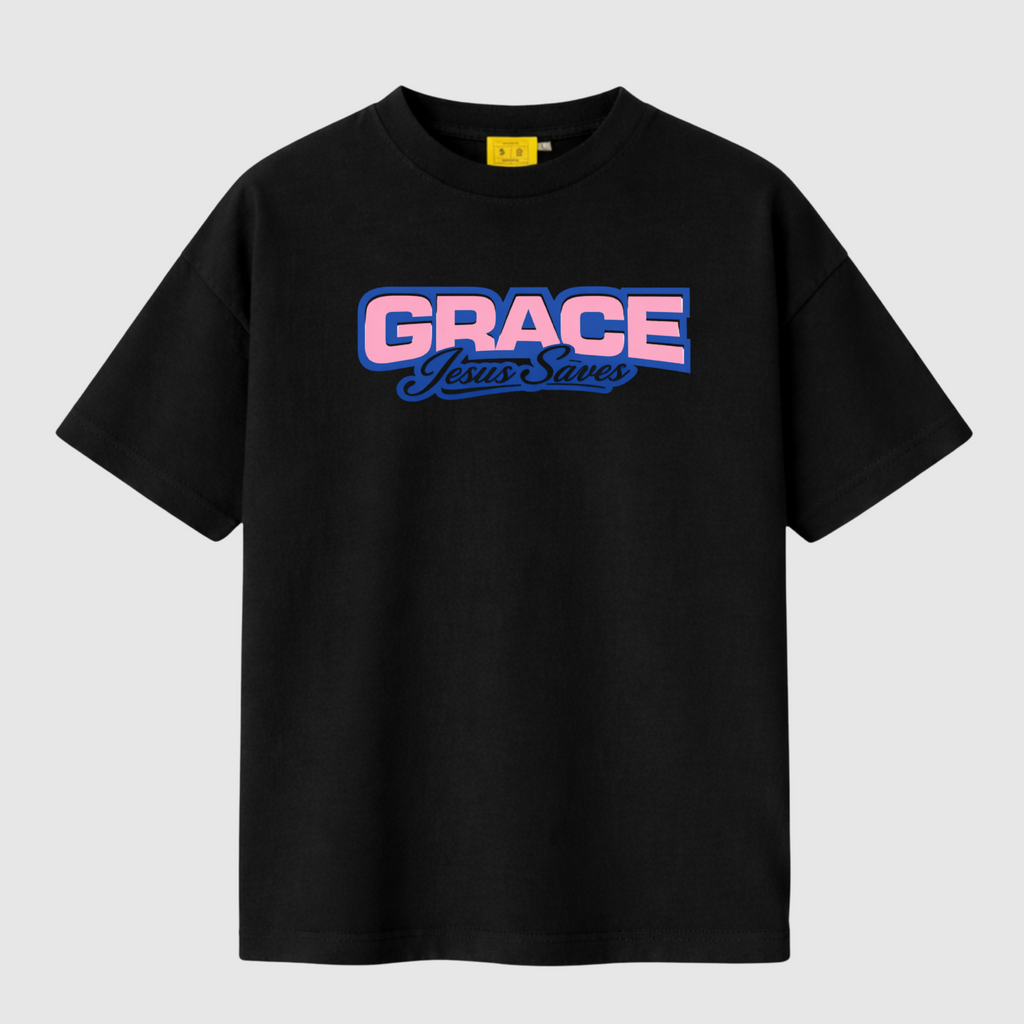 JESUS SAVES Tee (Black)