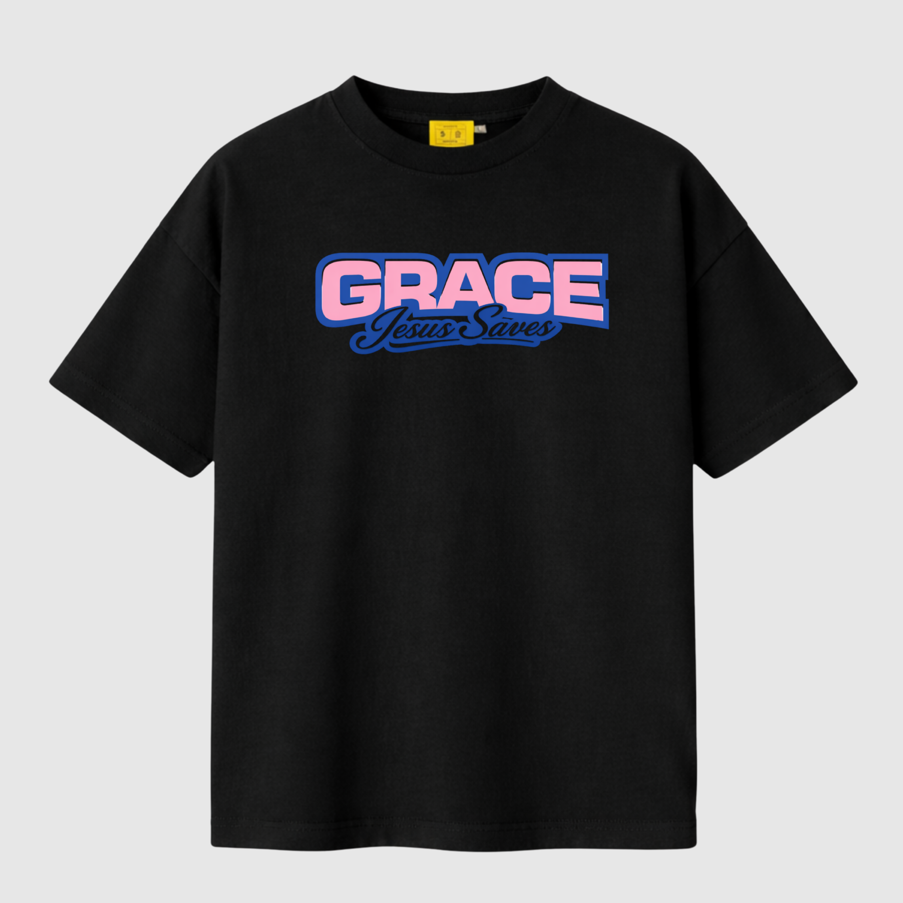JESUS SAVES Tee (Black)