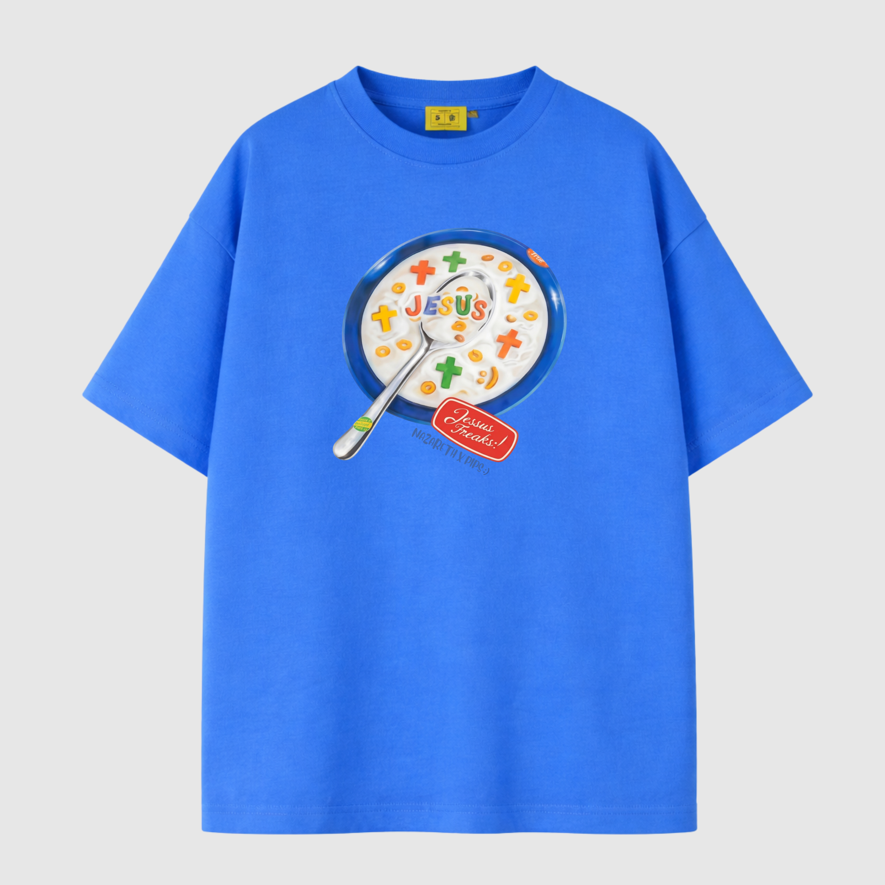 JESUS CEREAL Tee (Blue)