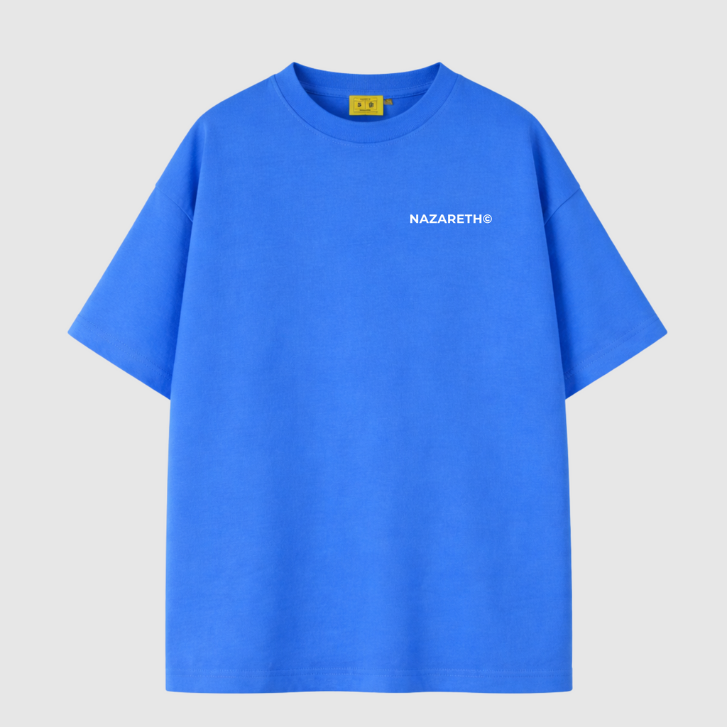 SEE GOD IN EVERYTHING T-SHIRT – BLUE
