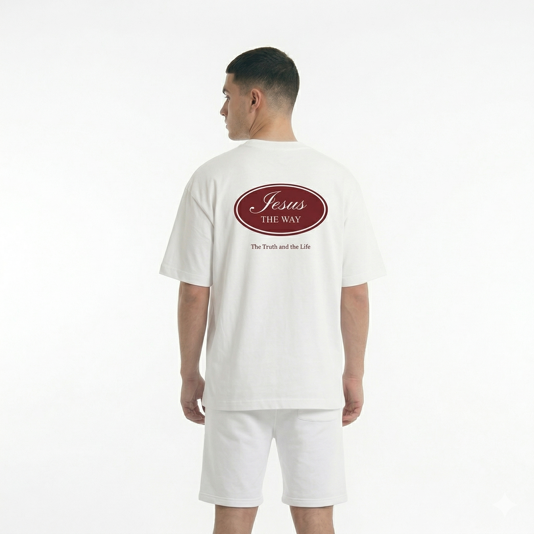 JESUS THE WAY T-SHIRT – WHITE