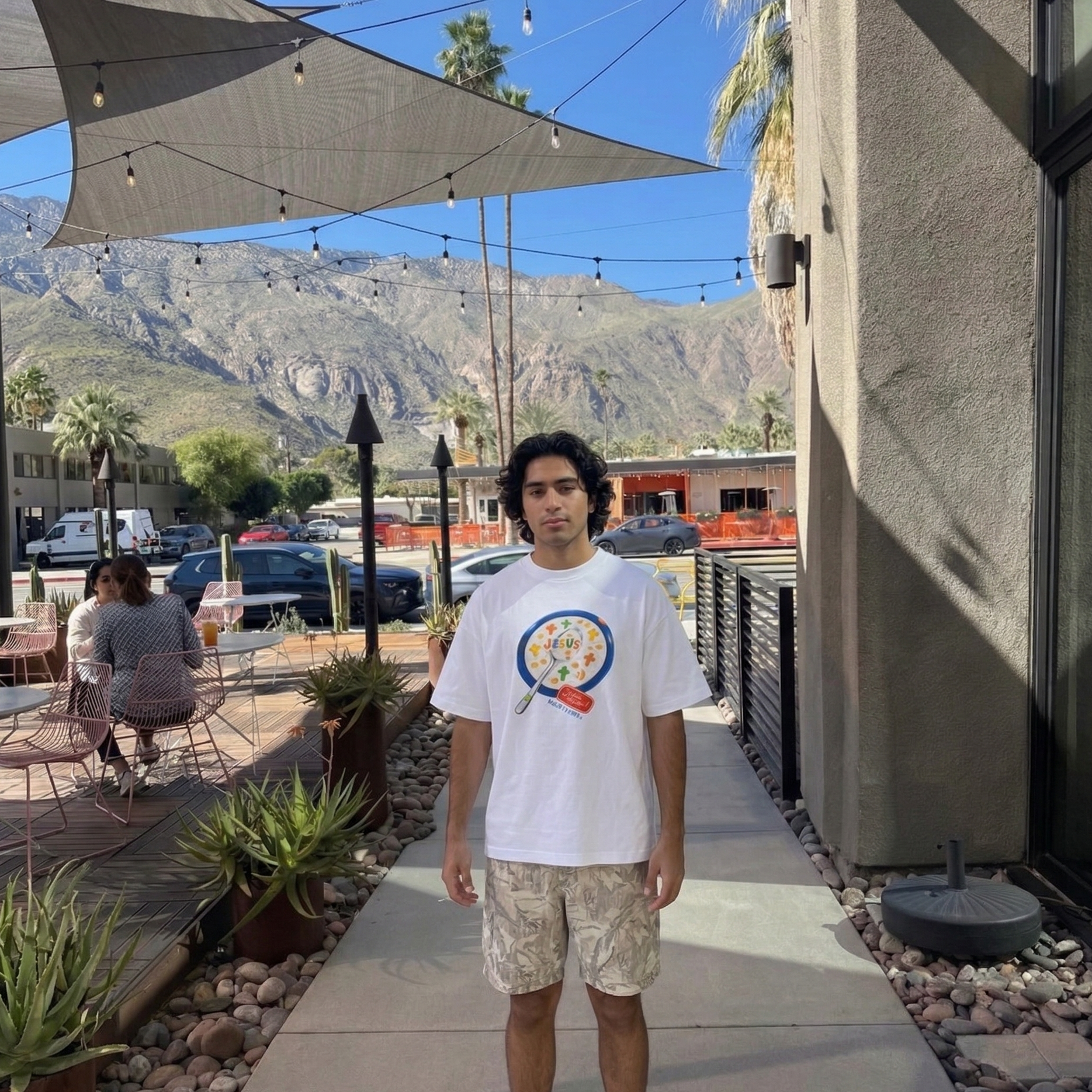 JESUS CEREAL Tee (White)