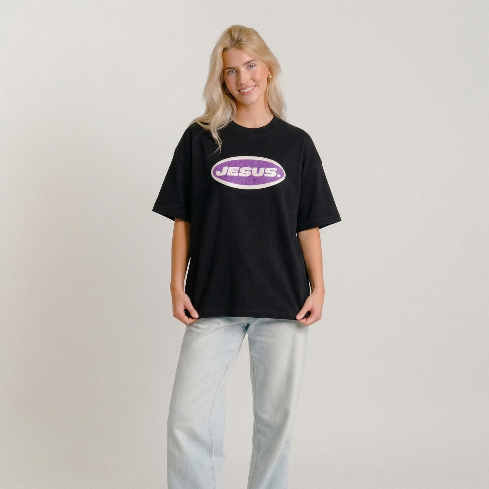 JESUS. Tee (Black)