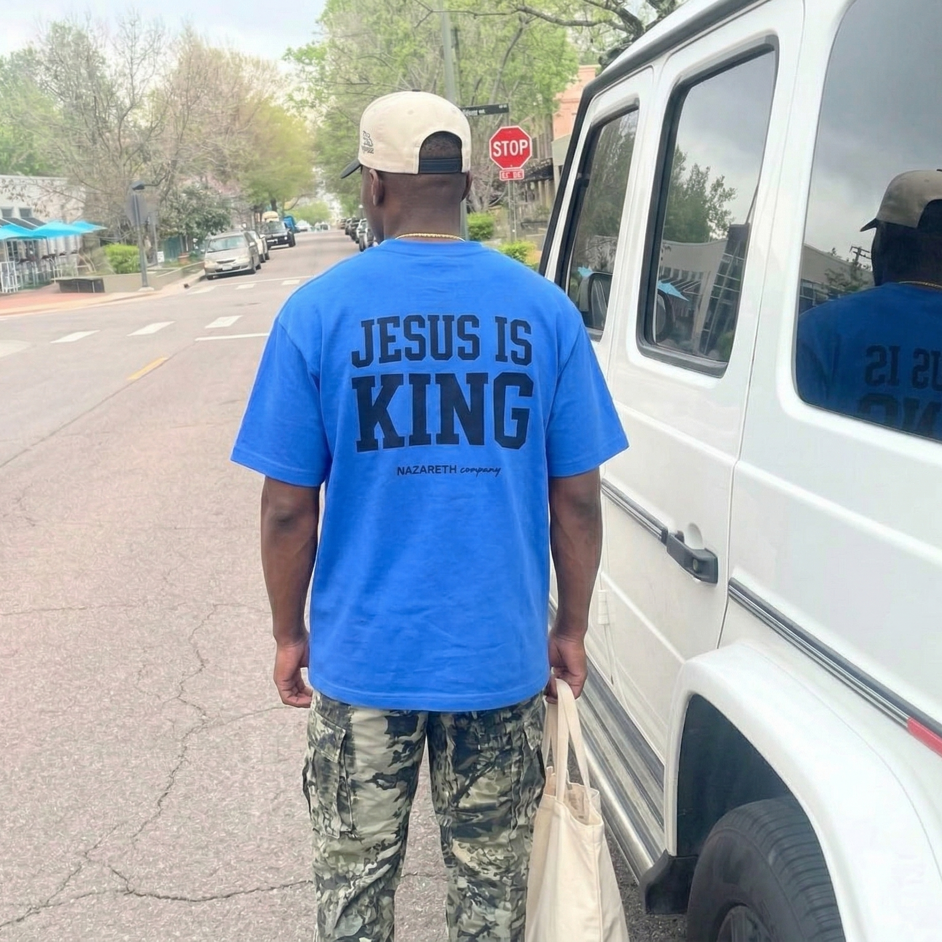 NTC “Jesus Is King” Tee (Blue)