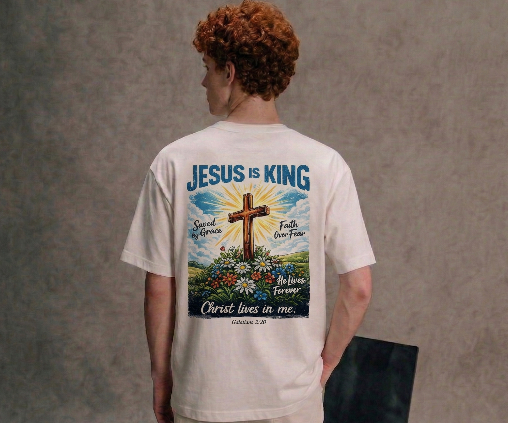 JESUS THE WAY T-SHIRT – WHITE
